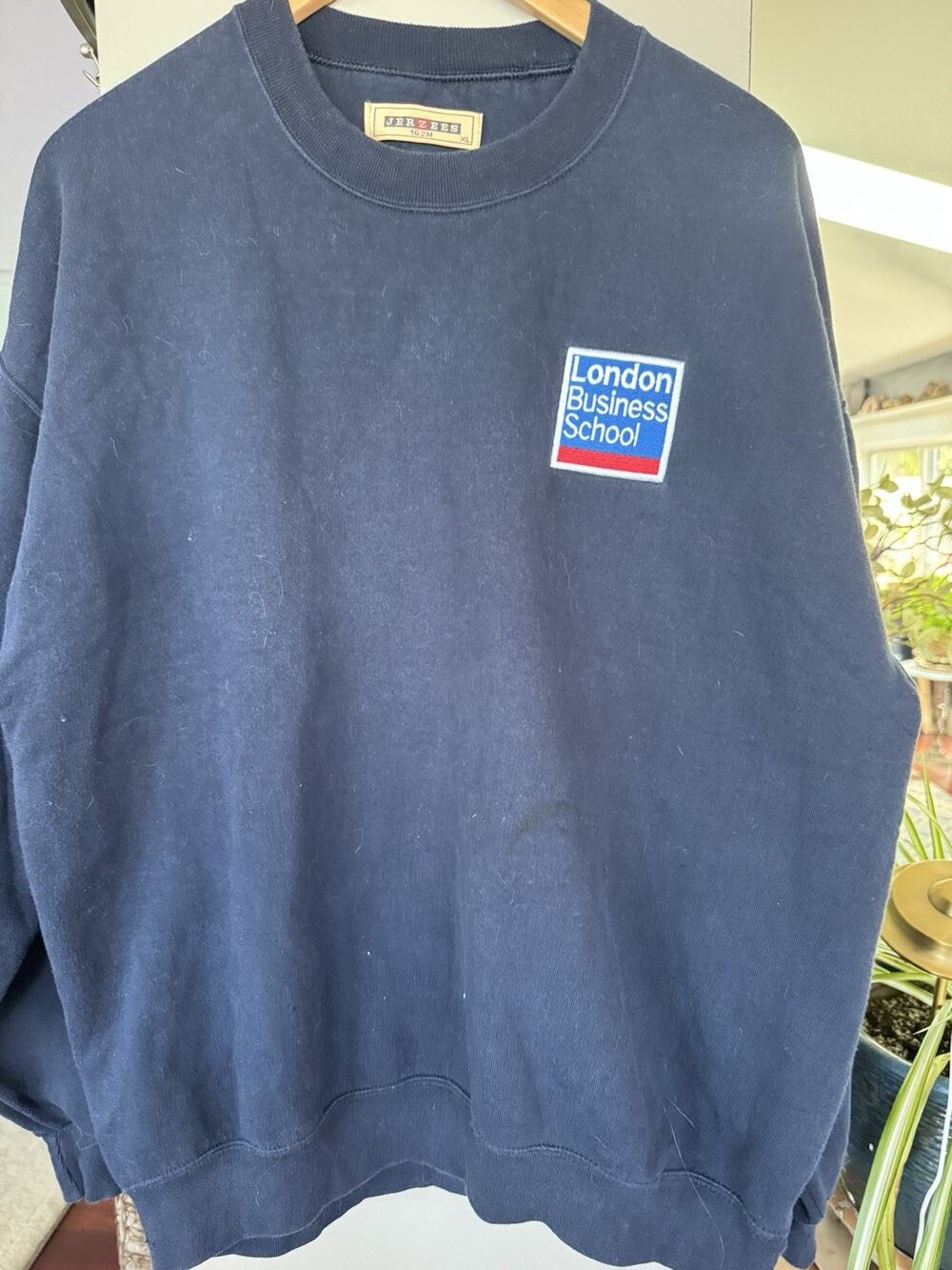Jerzees Mens XL London Business School Sweatshirt